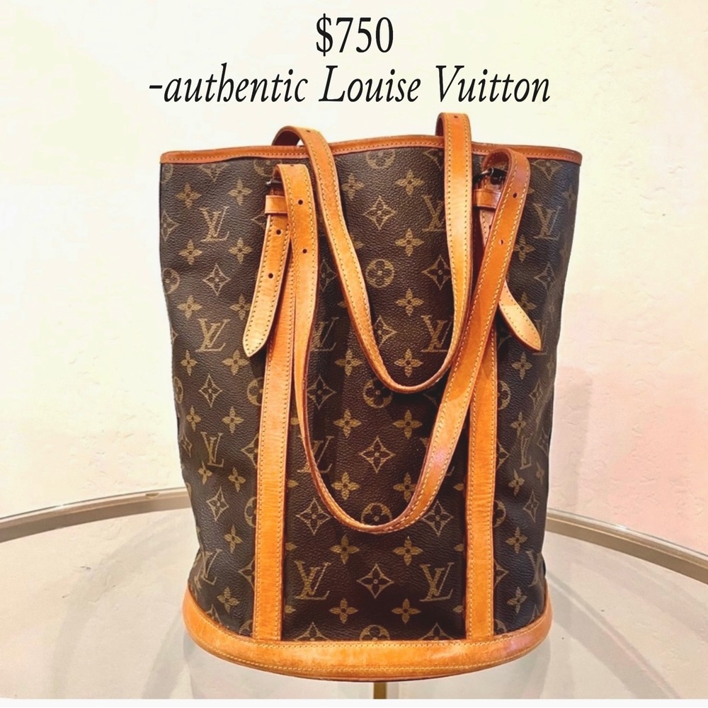 AUTHENTIC Louis Vuitton Monogram Bucket 27